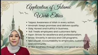Islamic Management - Case Study On Jakel Group 