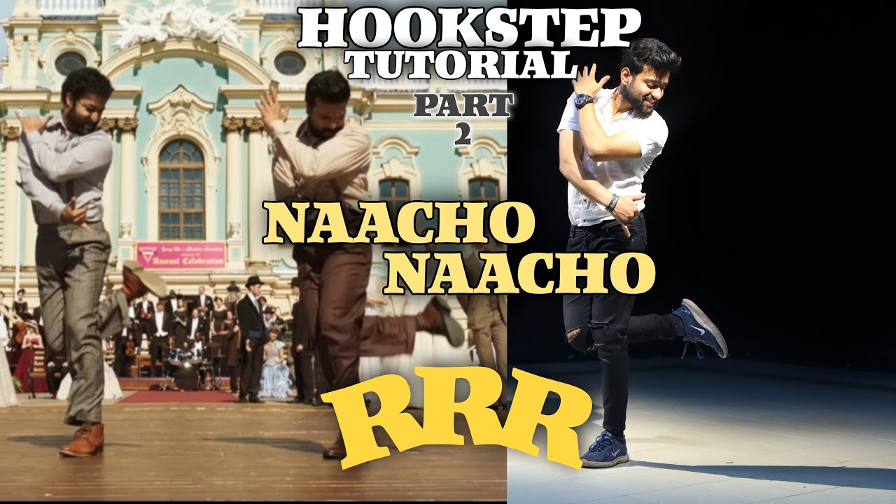 Naacho Naacho (SIGNATURE  DANCE STEP Tutorial Part 2) #RRR – NTR, Ram Charan | #YTshorts