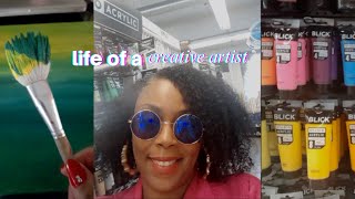 art studio + create with me...life of a creative artist