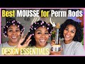 The best mousse for perm rods  design essentials african chb growth collection