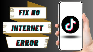 FIX No Internet Connection Error in TikTok