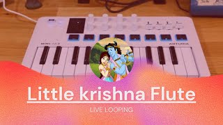 CN Krishna Flute On Keyboard| Arturia Minilab 3 | Live looping screenshot 5