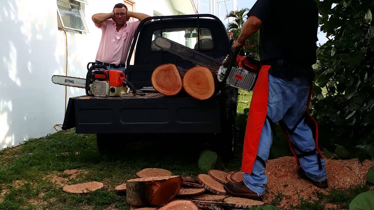 STIHL MS 880 modified - YouTube