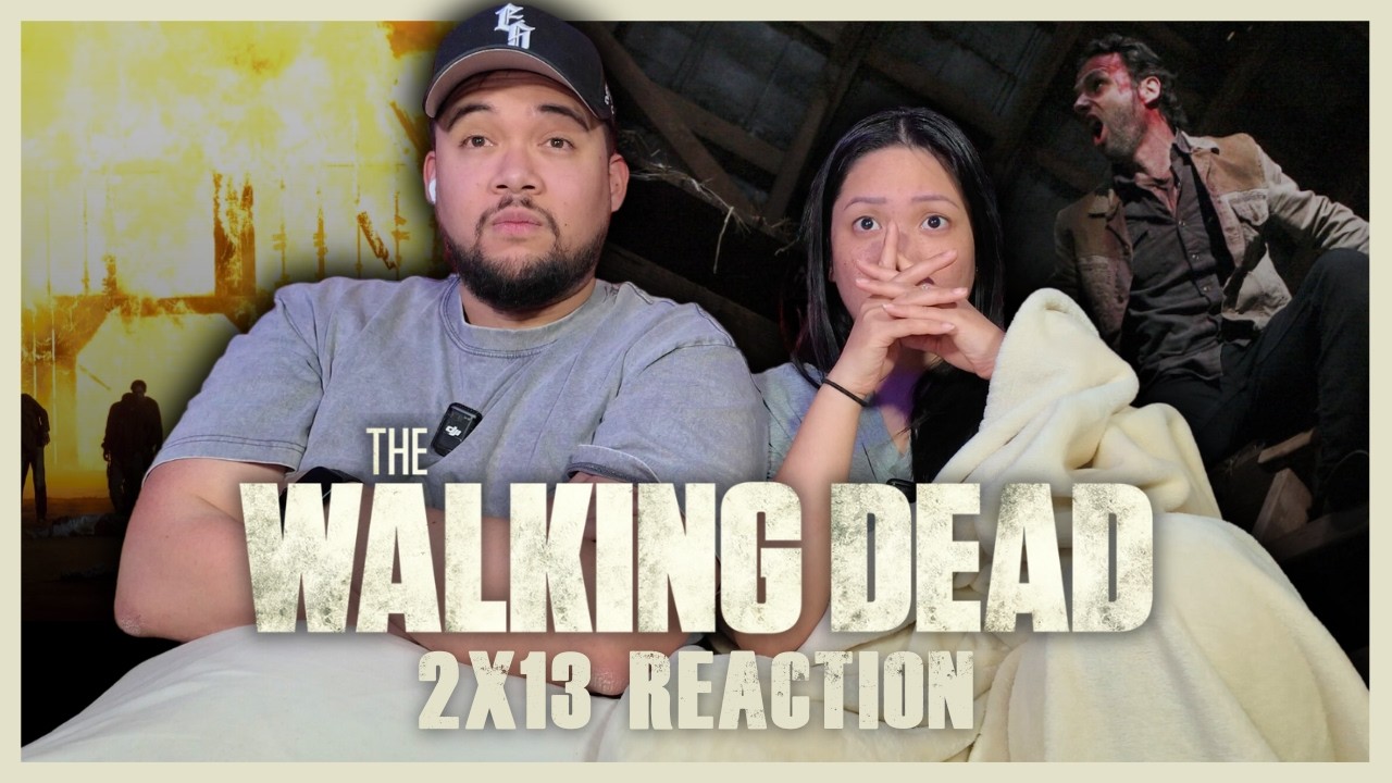 My Wife Watches *THE WALKING DEAD* For The First Time | 2x13 Reaction | Beside the Dying Fire