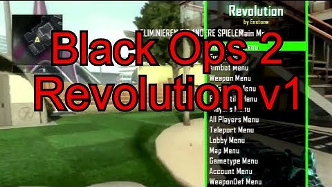 [Ps3] Revolution V1 - Black Ops 2 Mod Menu - Hosted by ZerKModdingGroup