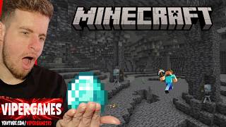 I Started Mining And Found Diamonds Within 8 Minutes | Minecraft Survival