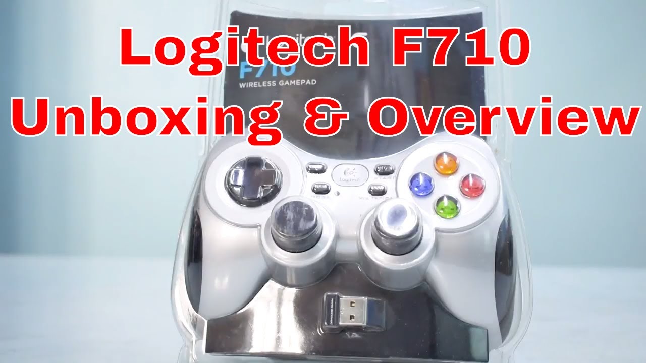 karbonade Hertog ontwerp Logitech F710 Wireless Gamepad - Unboxing & Overview | Smartphone 2torials  - YouTube