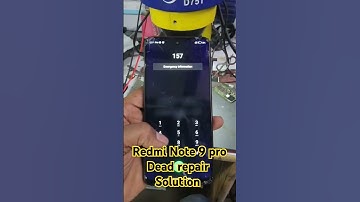 Redmi Note 9 pro Dead repair Solution #repair