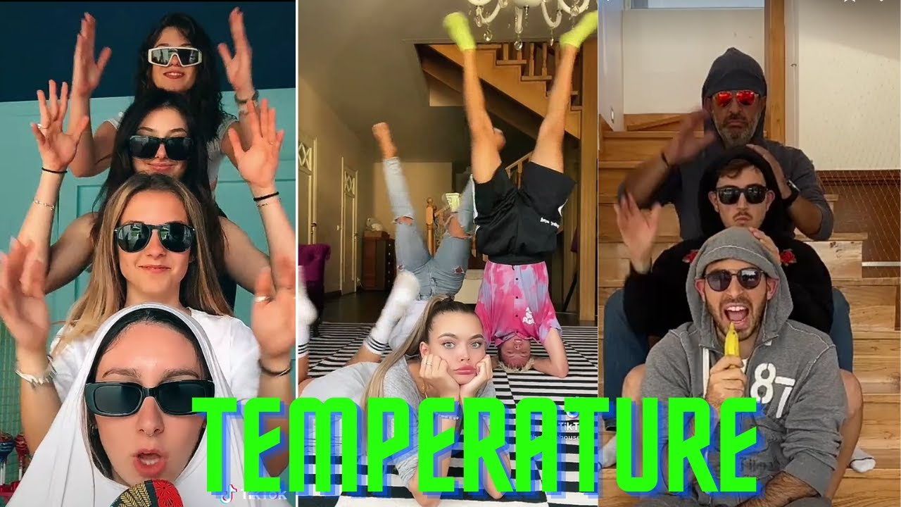 Temperature by Sean Paul TikTok Challenge Complilation 🎶