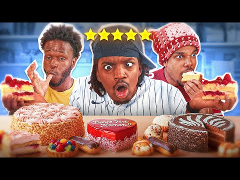 WE TEST ALL THE CAKES IN ROMAINVILLE (it turns into a disaster...) ft Shess and Evan