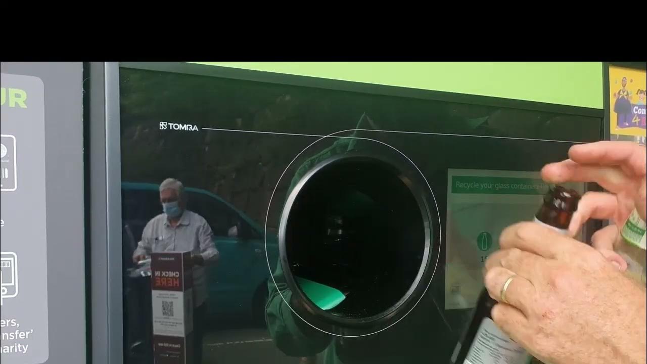 New! Burleigh Heads Reverse Vending Machine Containers for Change