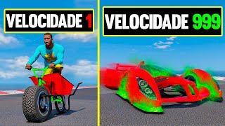 TRANSFORMEI CARROS NORMAIS EM CARROS MAIS RÁPIDOS DO MUNDO NO GTA 5 (A MELHOR TV PARA GAMES 4K)