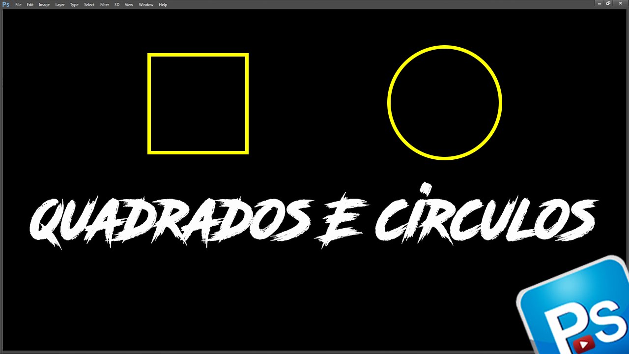 COMO CRIAR QUADRADOS E CÍRCULOS DE FORMA PROPORCIONAL NO
