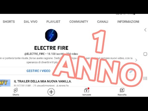 IO CHE COSA HO FATTO IN UN ANNO DI YOUTUBE?
