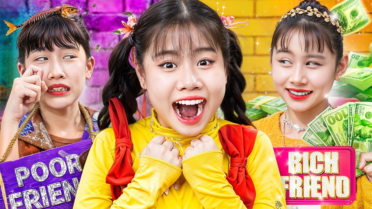 ¡Chica Rica Vs Chica Pobre! ¿Quién Será La Mejor Amiga?