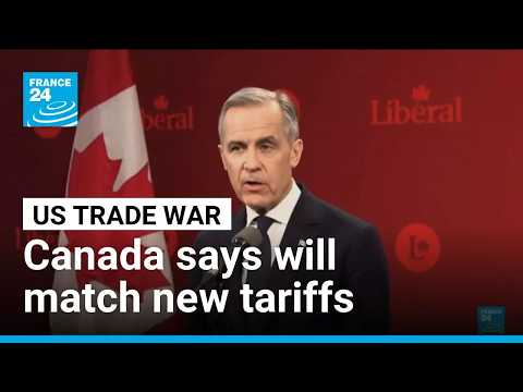 Canada says will match new US 50% tariffs 'dollar for dollar' • FRANCE 24 English
