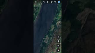 Loch Ness 🦕 Monster is Real 🤯??, Things Found on Google Earth 🌍 #googleearth #trending #shorts screenshot 3