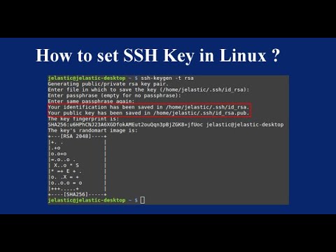 How to Set SSH key in Linux | SSH key Set up in Linux | Linux ssh ...
