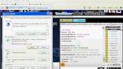 How to clear your cookies for windows xp / internet explorer