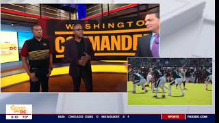 Tailgate Ted appearance on Fox5 DC 10-2-2023