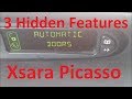 3 Ukryte Funkcje w Citroen Xsara Picasso 2003 2010