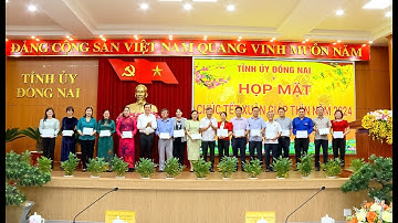 Thường trực Tỉnh ủy họp mặt chúc Tết các cơ quan khối Đảng, đoàn thể tỉnh