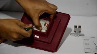 HOW TO REPAIR AJANTA SIMPLE CLOCK  MOVEMENT IN 4 MINUTES