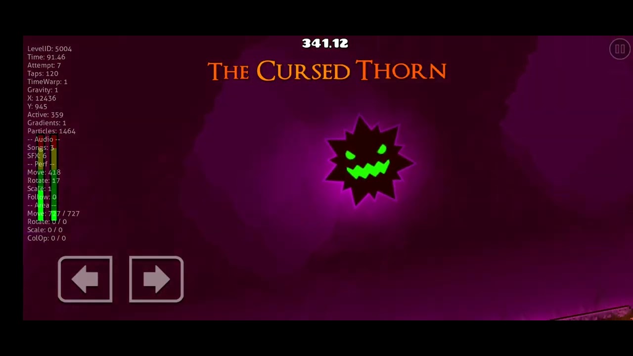 Mi primer video de geometry dash 