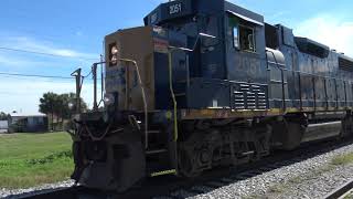 CSX Train 43 Cars In 4K