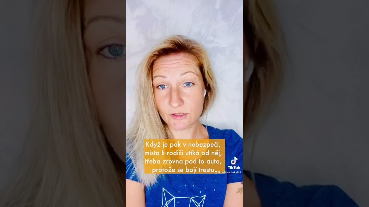 Proč nedává smysl dítě plácnout ve chvíli, kdy běží pod auto?