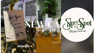 Mombasa’s Newest Cute Coffee Spot ☕✨ | SIP SPOT Launch Vlog