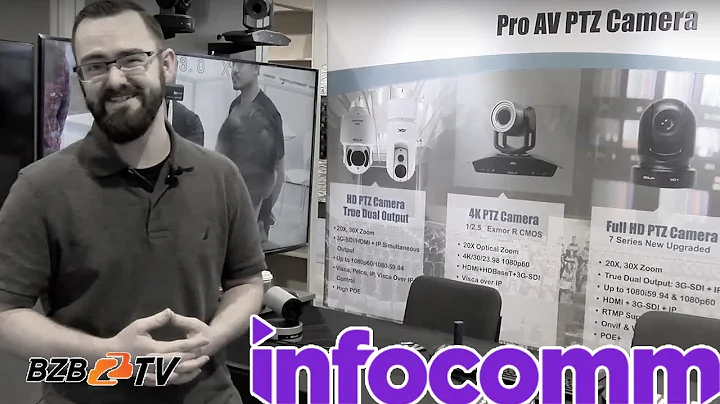 Bolin Technology USB3.0 HD PTZ Cameras | InfoComm 2018