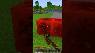 COSAS QUE NO SABÍAS DE LOS BLOQUES DE REDSTONE EN MINECRAFT! #minecraft #minecraftshorts #shorts