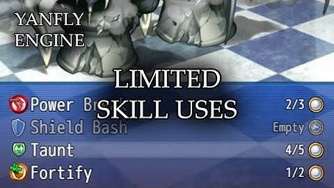 YEP.56 - Limited Skill Uses - RPG Maker MV