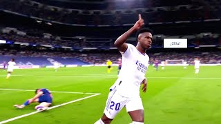 Primer hat-trick de Vinicius