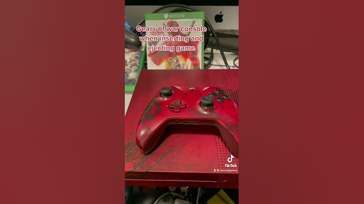 Xbox One S Gears of war 3 Console Sound