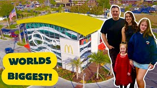 This McDonalds is INSANE — 3 Floors, 50+ Secret Menu Items & Pizza?!
Welcome to the World’s BIGGEST McDonald’s located in Orlando, Florida — but this isn’t your typical McDonald’s! Spanning three floors, this unique McDonald’s features over 50 exclusive menu items you won’t find anywhere else, including delicious pizza!
In this video, we explore:
✅ The giant 3-floor McDonald’s layout
✅ The exclusive menu options, from pizza to unique treats
✅ The huge kids’ soft play area
✅ The massive arcade with games for all ages
✅ Why this Orlando McDonald’s is a must-visit spot for families and fast food fans
Whether you’re a McDonald’s lover or just curious, this world-famous location is a fun and surprising experience!
👉 Watch more food and travel adventures here: @stuartrobinsontravel
#mcdonalds #biggest #largest #worldrecord #orlando #usa #florida #internationaldrive #fastfood #worldsbiggest #worldslargest #mcd #burger #bigmac #mcchicken #neardisney #burger #rainyday #intheworld #lovingit #weird #trange #pizza #dining #odd #eatingout #McDonalds
#WorldsBiggestMcDonalds
#OrlandoFlorida
#McDonaldsPizza
#FoodVlog
#TravelVlog
#FastFood
#FamilyTravel
#ArcadeGames
#UniqueRestaurants
Take a look into everyday life in Belfast, Northern Ireland. I share interesting things and places from my travels across Ireland along with my American travel adventures which usually includes Disney!
Ill give honest advice on hotel stays, Disney and Florida travel tips and planning, great places to visit across Ireland and checking out the latest viral or tending food and dining - its all here!
You can follow my social media here:
FACEBOOK: @stuartrobinsonradio https://www.facebook.com/stuartrobinsonradio
INSTAGRAM: @stuartrobinsonshow https://www.instagram.com/stuartrobinsonshow/?hl=en
TIKTOK: @stuartrobinsonshow https://www.tiktok.com/@stuartrobinsonshow
#travel #travelvlog #ireland #disney #disneyworld #florida #dining #hotel #traveling #belfast #dublin #northernireland #radio #vacation #holiday #tourism #tour #cruise #uk #hotelreview #hotels #dining #foodie #foodreview #foodblogger #walks #walkingtour #newyork #usa #eating #stays #travelwithkids #thingstosee #vlogging #orlando #hotelreview #restaurants #restaurantreview #eatingout #nightlife #vacationplanning #holidayplanning #flights #interestingplaces #irishhistroy #irish #tourism #traveltips #irelandtips #disneyvlog #disneyvlogger #waltdisneyworldresort #disneyfamily #disneyworld This McDonalds is INSANE — 3 Floors, 50+ Secret Menu Items & Pizza?!