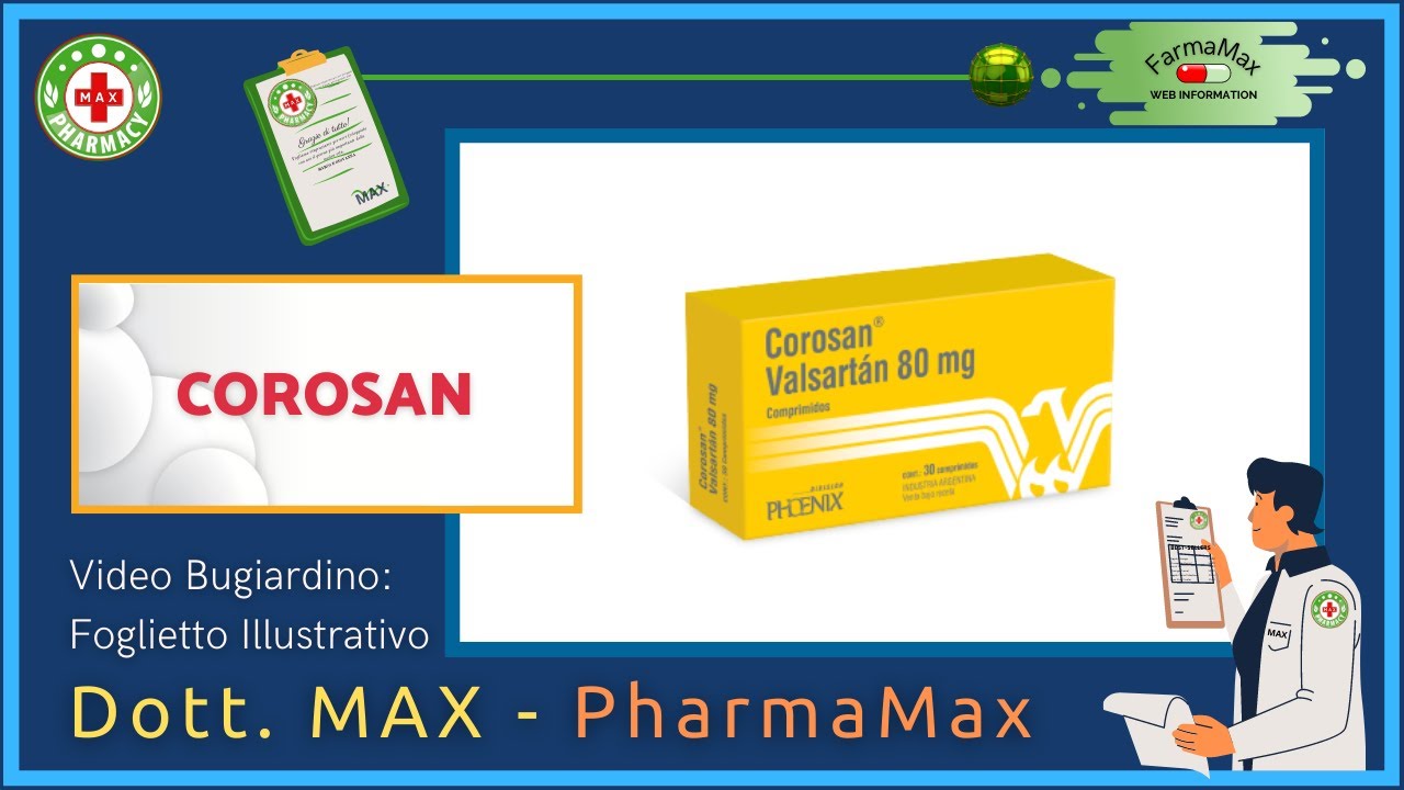 Cos'è il 💊 Farmaco COROSAN 🗺️ Foglietto Illustrativo Bugiardino Salute ...