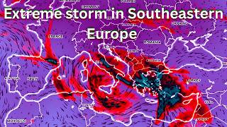 Outlook for Europe & Asia until April 5th: Mediterranean storm, temperature shifts & high winds. April Mediterranean Weather