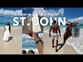 How to Spend a Perfect Day in St. John, USVI | Best Beaches, Food & Cost Breakdown