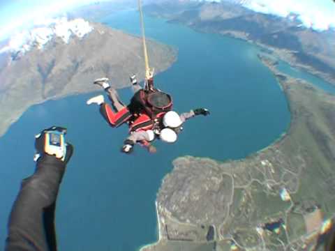 Jeffrey Kuhn's Skydive - New Zealand, November 2010