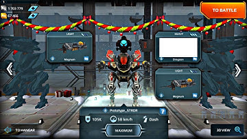 War Robots [3.5] Test Server New Weapon Dragoon & New Robot Strider - Gameplay