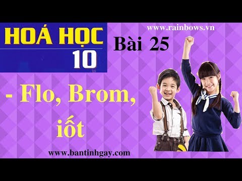 Video HÓA HỌC LỚP 10 (Bài 25): FLO, BROM, IOT - youtube