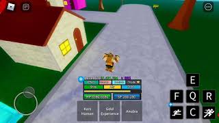 Getting Gold Experience Requiem JoJo Blox | Roblox