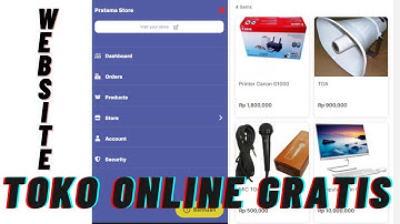 cara membuat website toko online gart1s dalam 5 menit