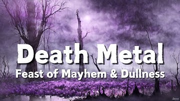 DeathMetal 💀 DeathDoom / Crazy speed and Slow sound Intertwine / For WorkOut & Gaming