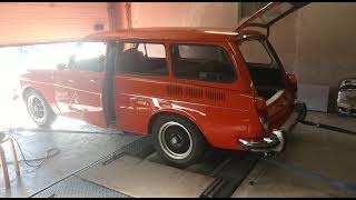 Type 3 Engine overhauled & mildly tuned dyno test 75 HP