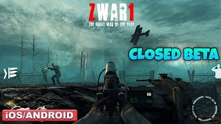 ZWAR 1 : THE GREAT WAR OF THE DEAD - CLOSED BETA GAMEPLAY screenshot 2