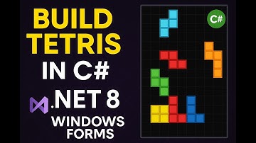 Build a Tetris Game in C# | Windows Forms App with .NET 8 (Step-by-Step Tutorial)