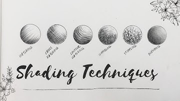 How to Shade Drawing? Shading Techniques for Beginners - Learn to Draw! PART 2